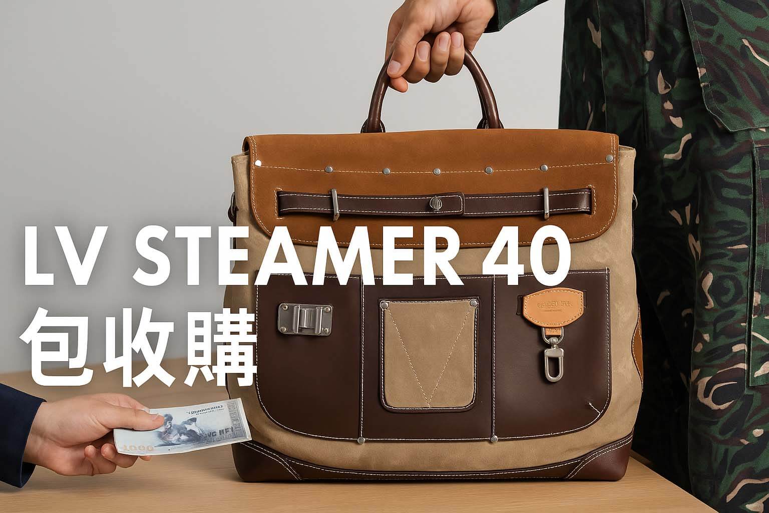 LV Steamer 40 M26019 包收購｜二手 Louis Vuitton 高價回收（台中台南高雄）